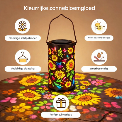 Zonnebloem Solar Tuinlamp – Magische Sfeerverlichting Zonder Kabels