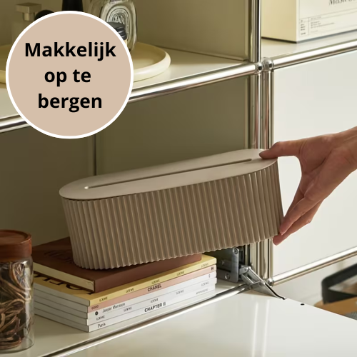Nooit Meer Rommelige Kabels – Strakke Kabelbox