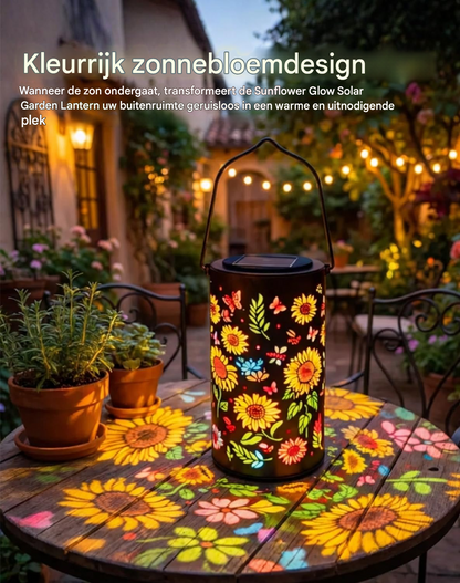 Zonnebloem Solar Tuinlamp – Magische Sfeerverlichting Zonder Kabels