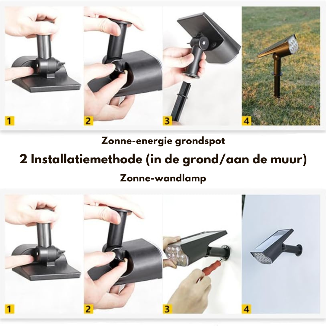 Direct Sfeer in je Tuin — Zonder Kabels of Installatie