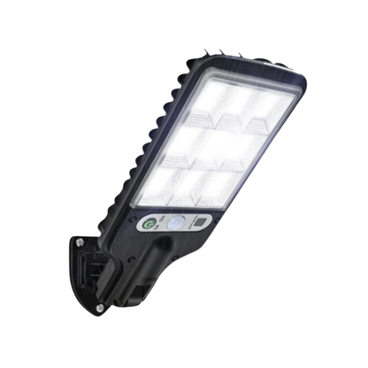 Automatische buitenverlichting zonder kabels, stroomkosten of installateur