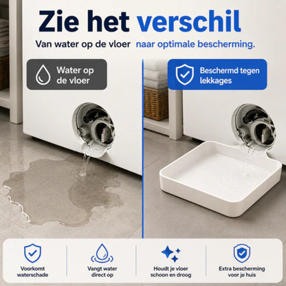 DrainCatch™ | Nooit meer natte vloeren bij filteronderhoud