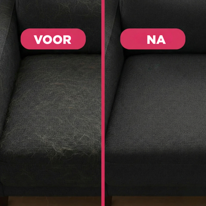 Nooit Meer Haren op Je Bank of Kleding — In Eén Veeg Schoon