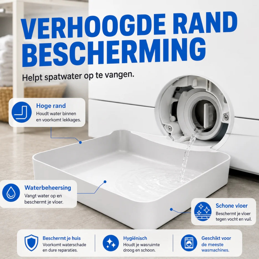 DrainCatch™ | Nooit meer natte vloeren bij filteronderhoud