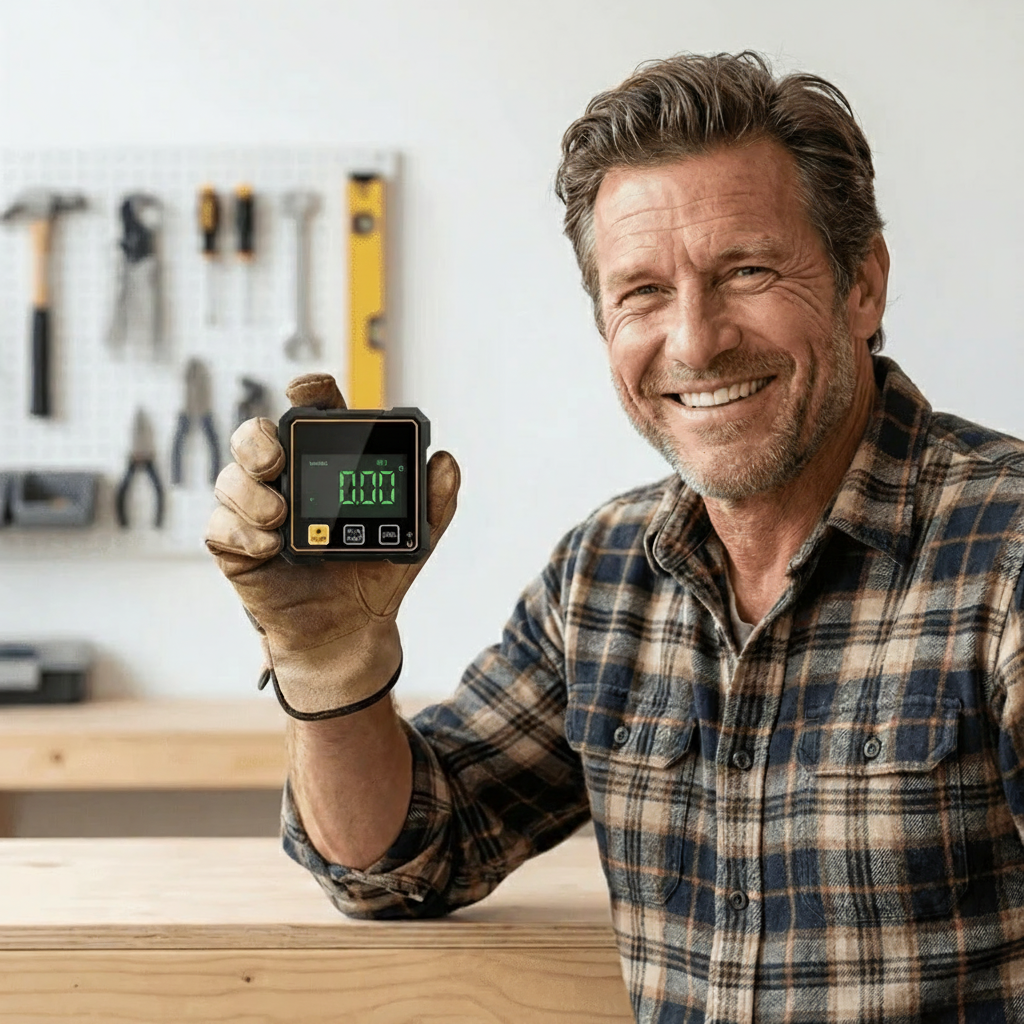 Digitale Hoekmeter met Laser – Altijd Perfect Recht in Één Keer