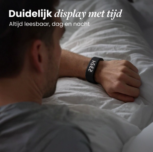 Stille Wekker Armband – Alleen Jij Wordt Wakker