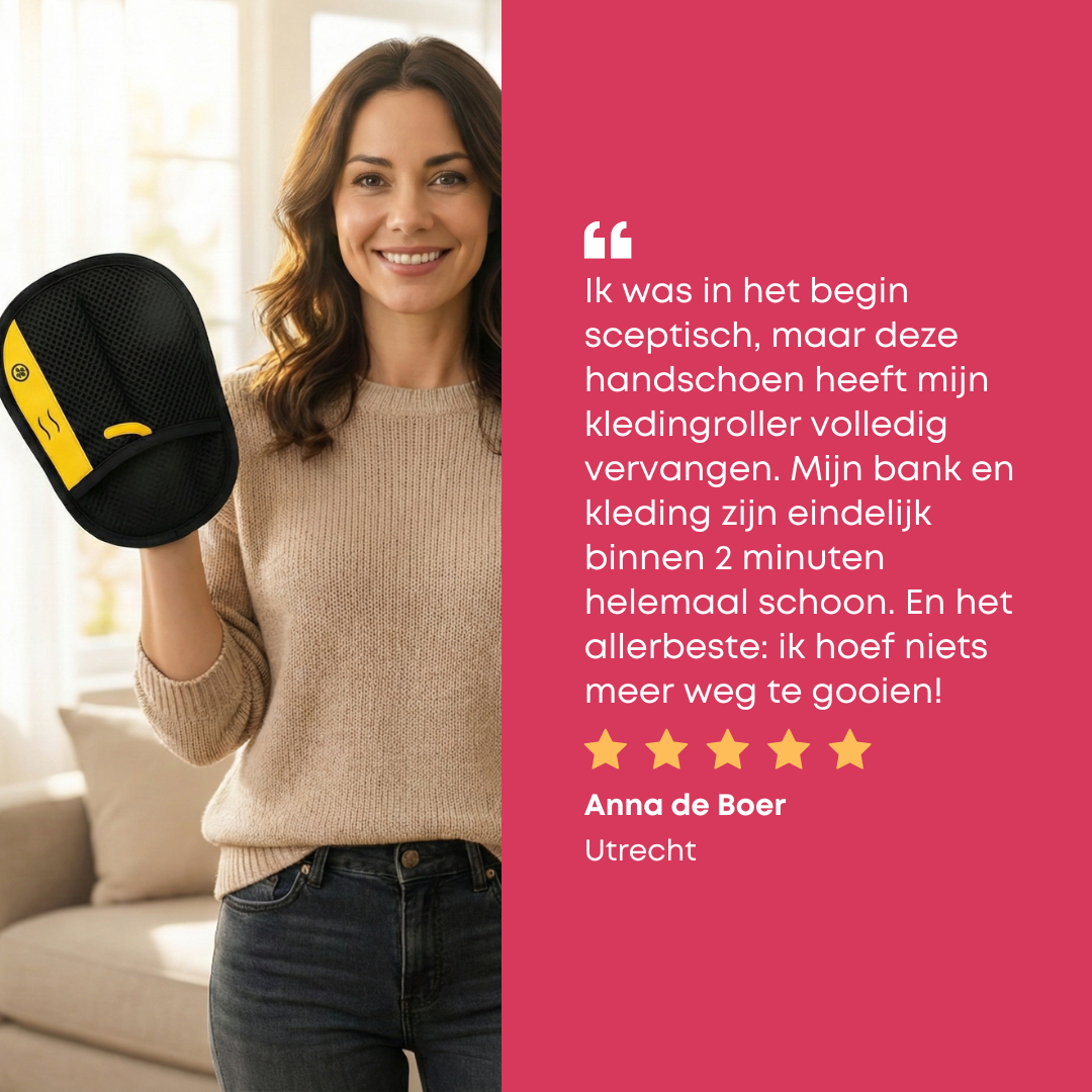 Nooit Meer Haren op Je Bank of Kleding — In Eén Veeg Schoon