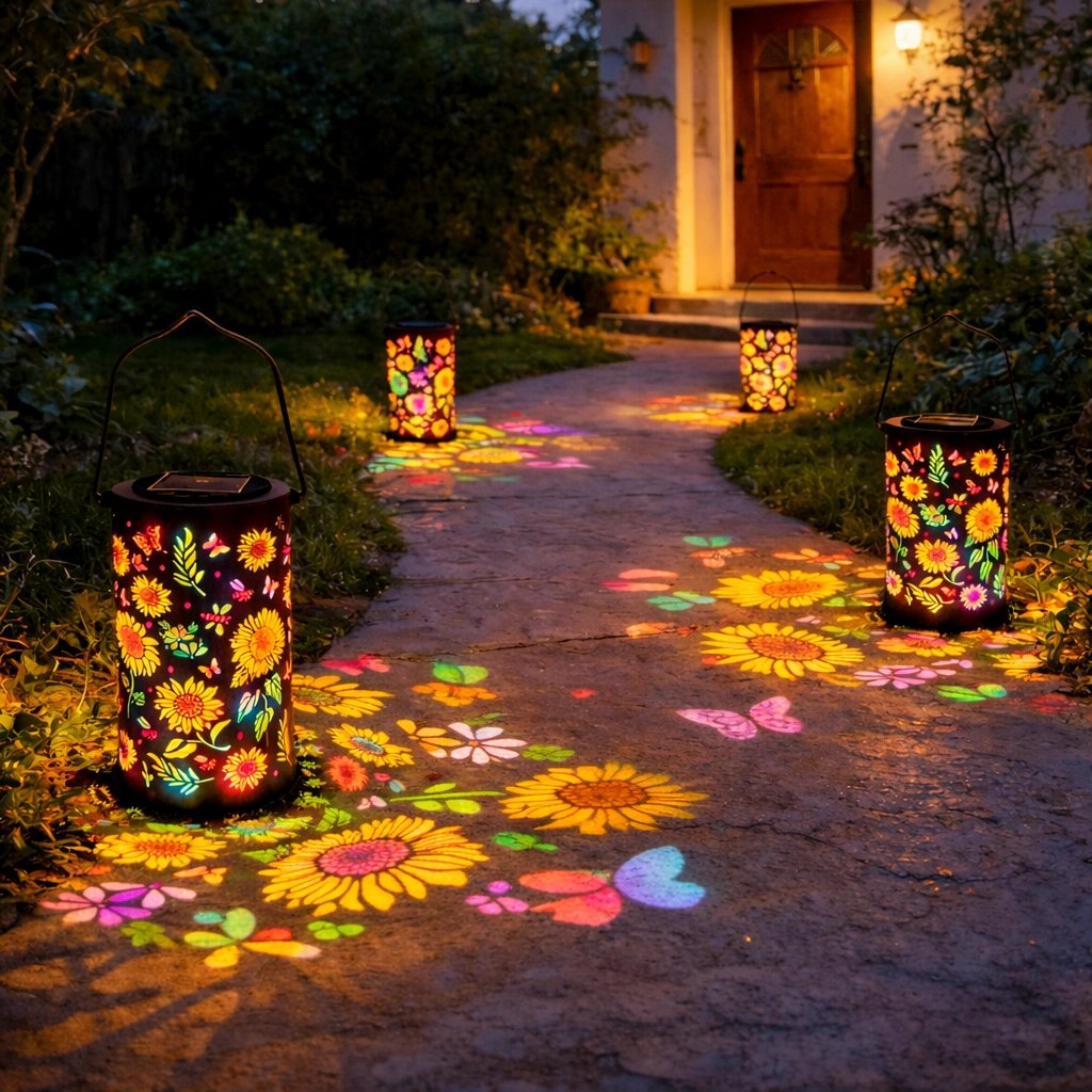 Zonnebloem Solar Tuinlamp – Magische Sfeerverlichting Zonder Kabels