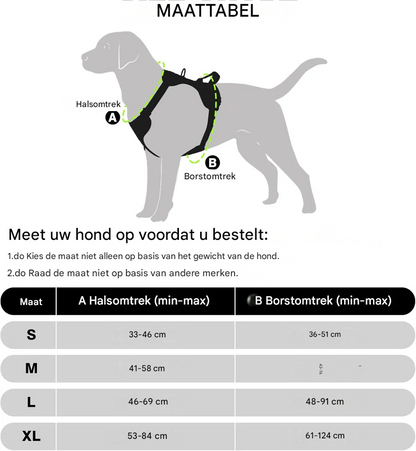 Anti-Trek Hondentuig | Direct Meer Controle Zonder Gedoe