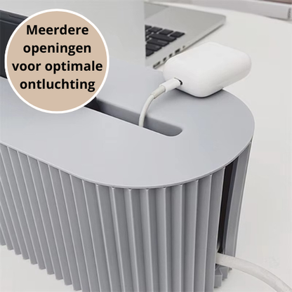 Nooit Meer Rommelige Kabels – Strakke Kabelbox
