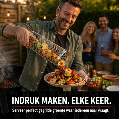SearMaster™ | Grill Groente Als Een Pro, Zonder Dat Er Iets Doorvalt