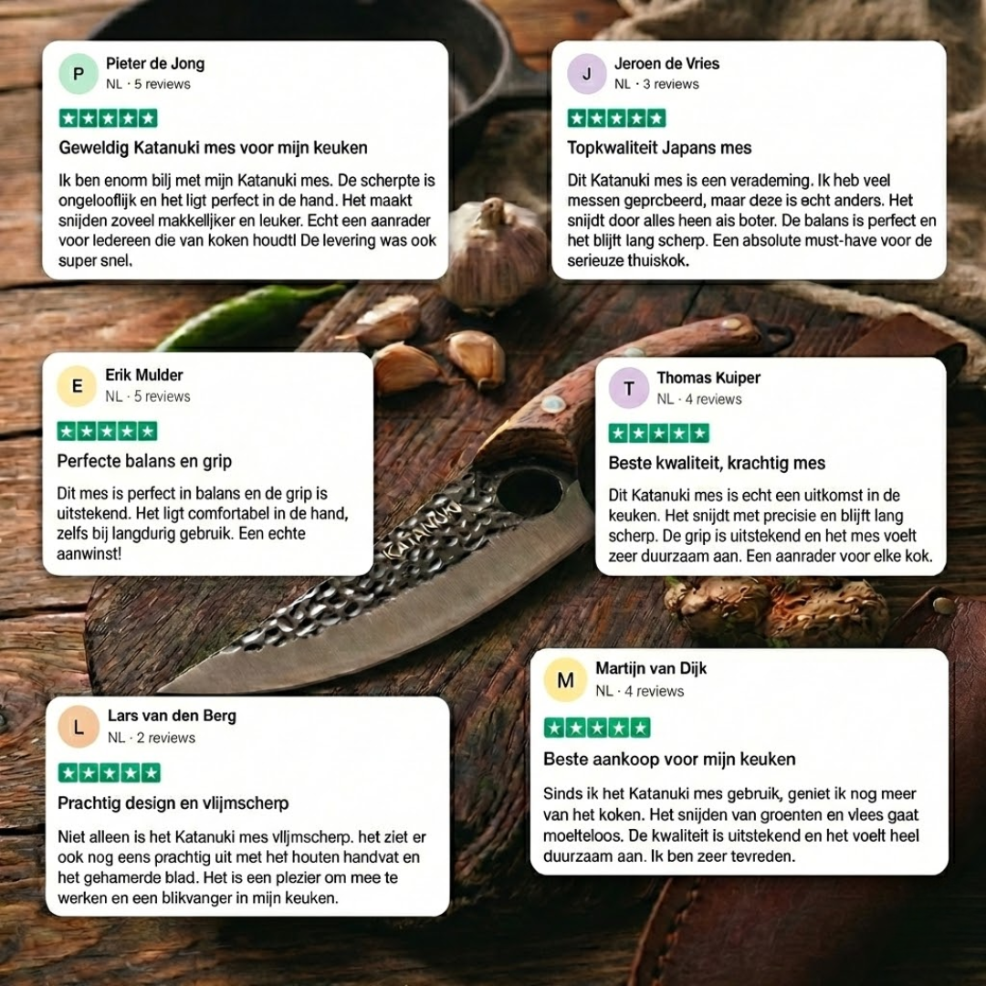 KireiForge™ | Snijdt moeiteloos, blijft scherp