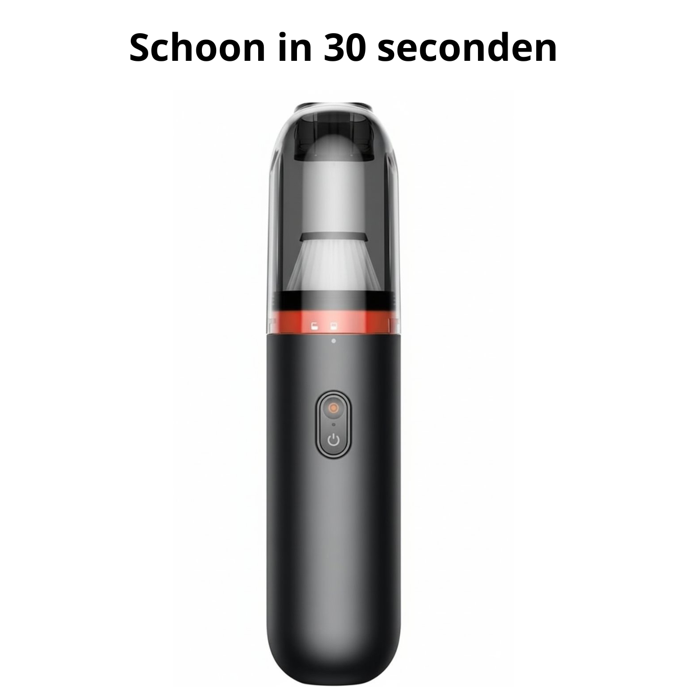 Draadloze Mini Stofzuiger — Schoon in 30 Seconden