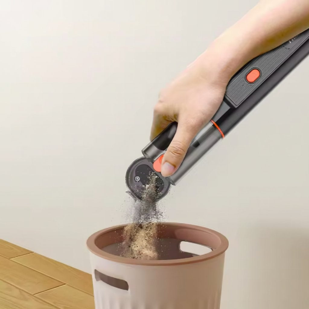 Draadloze Mini Stofzuiger — Schoon in 30 Seconden