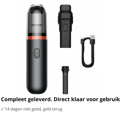 Draadloze Mini Stofzuiger — Schoon in 30 Seconden
