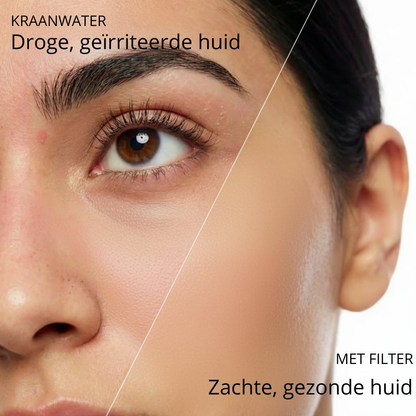 Filter Douchekop met Massageborstel | Zachter Water, Gezonder Haar & Huid