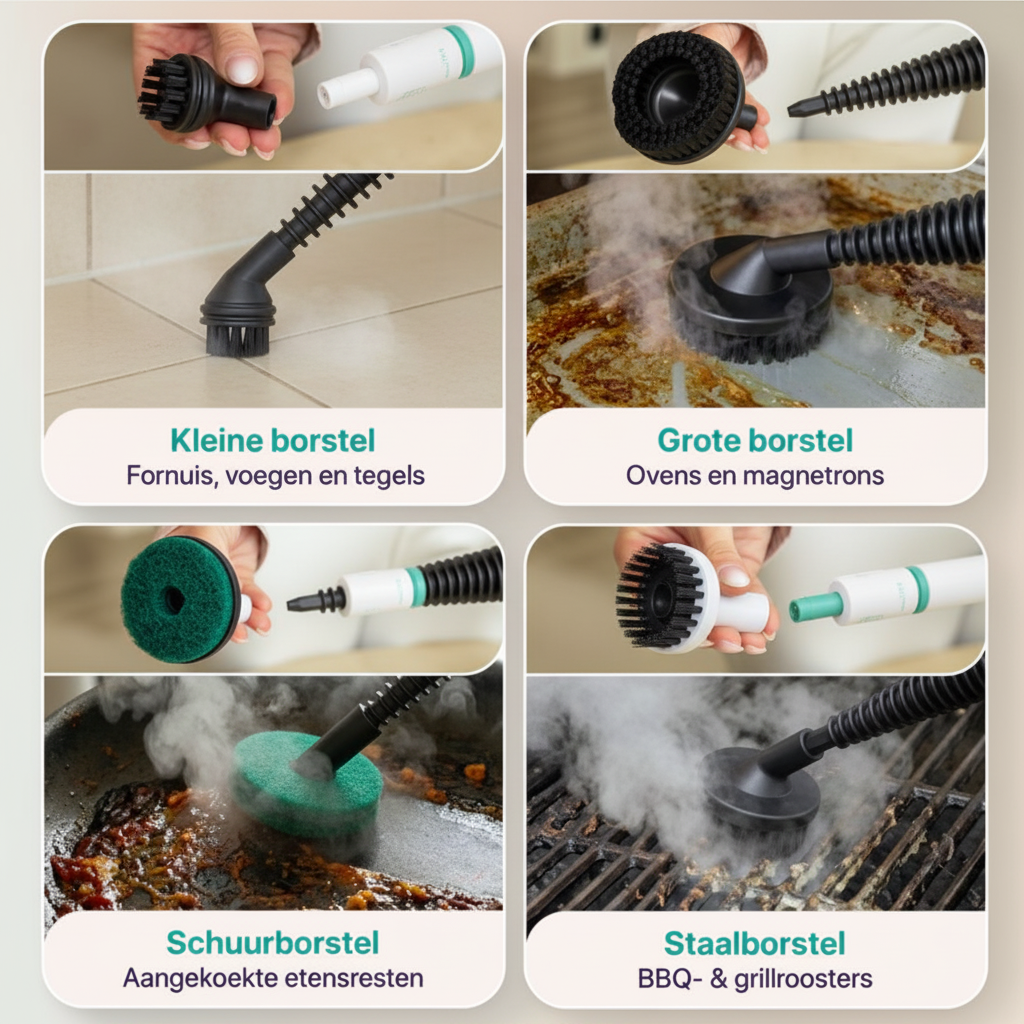 Stoomreiniger Handmodel – Krachtig Schoonmaken Zonder Chemicaliën