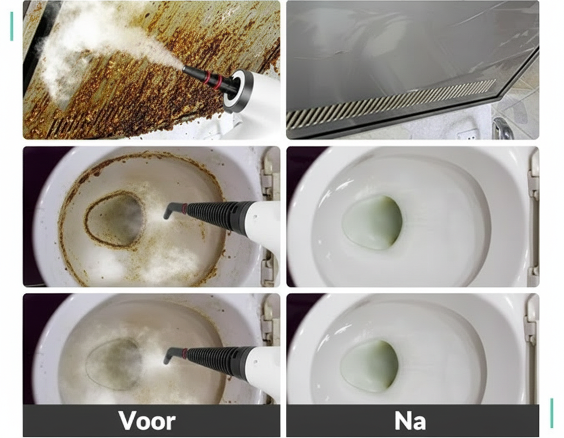 Stoomreiniger Handmodel – Krachtig Schoonmaken Zonder Chemicaliën
