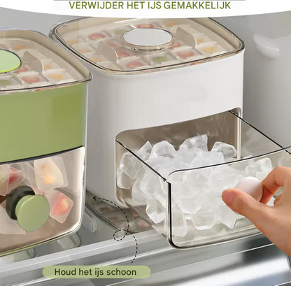 FrostVault™ | Altijd 48 IJsblokjes Klaar, Zonder Geklungel