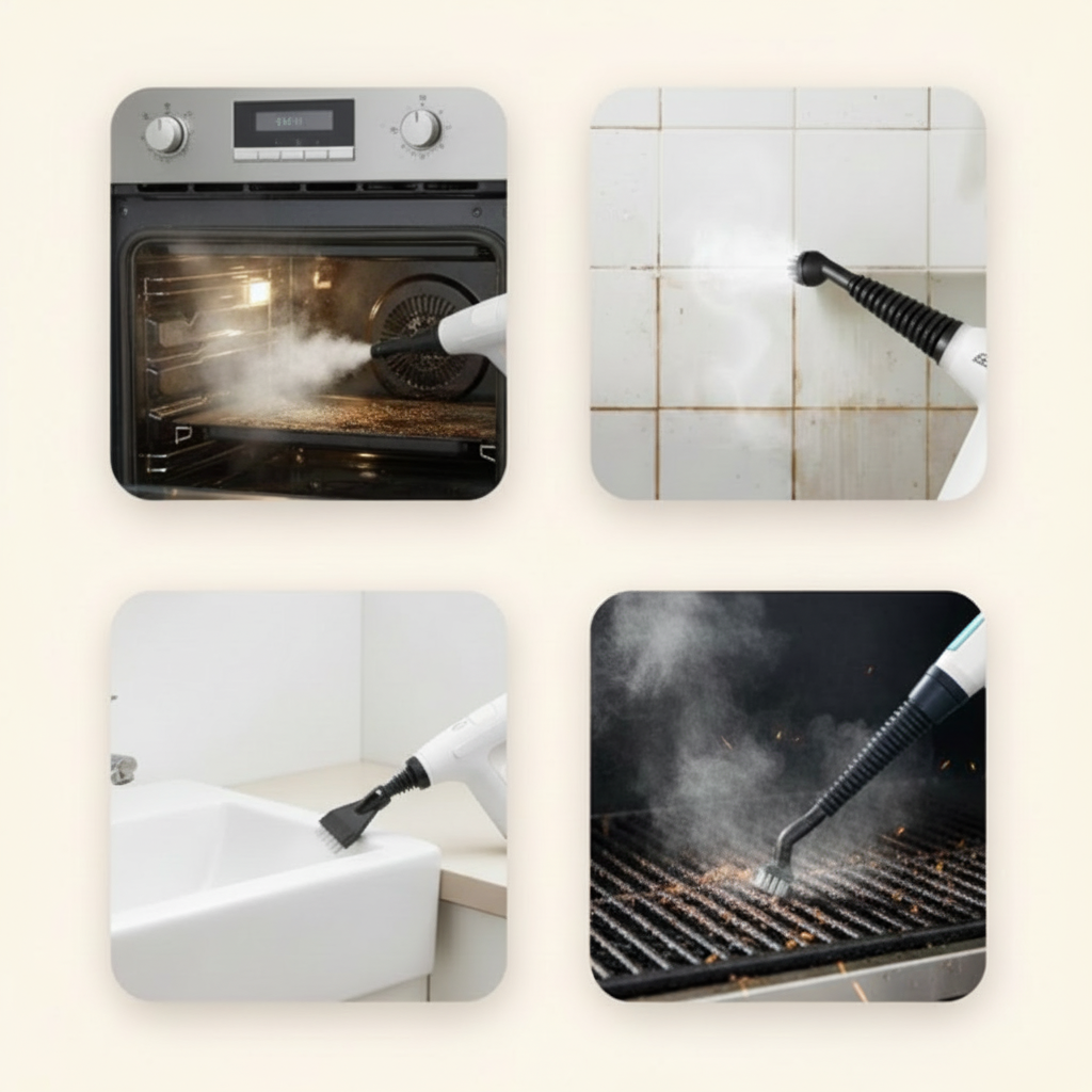 Stoomreiniger Handmodel – Krachtig Schoonmaken Zonder Chemicaliën