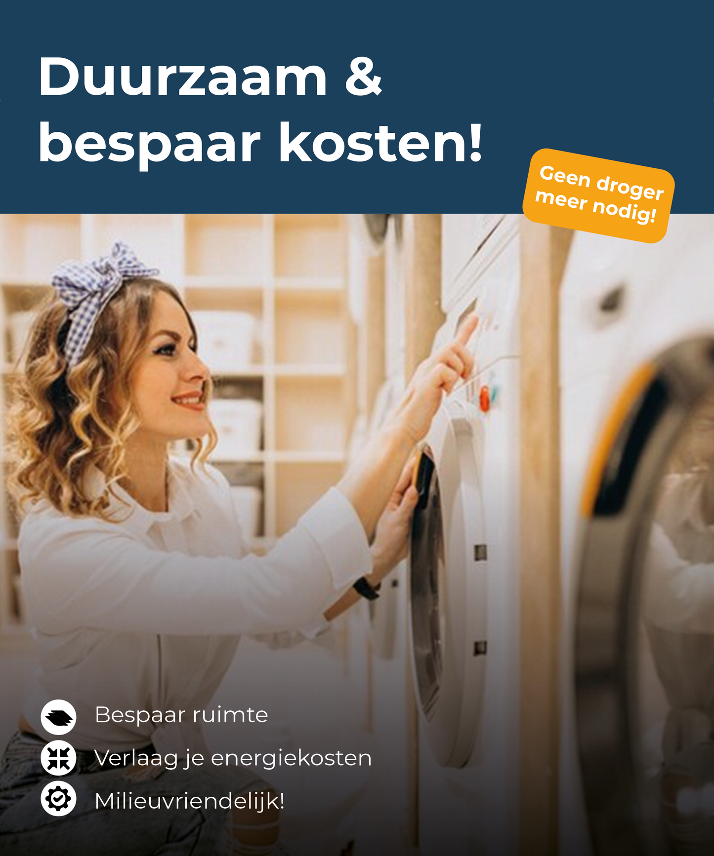 Zusammenklappbarer Wand-Trockenständer von IntraSellers – platzsparend – Edelstahl