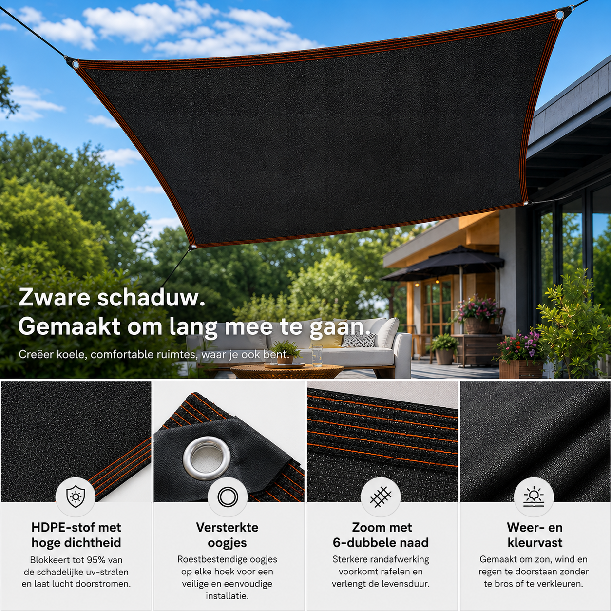 ShadeHaven™ | Maak Van Je Hete Terras Weer Een Plek Om Te Zijn
