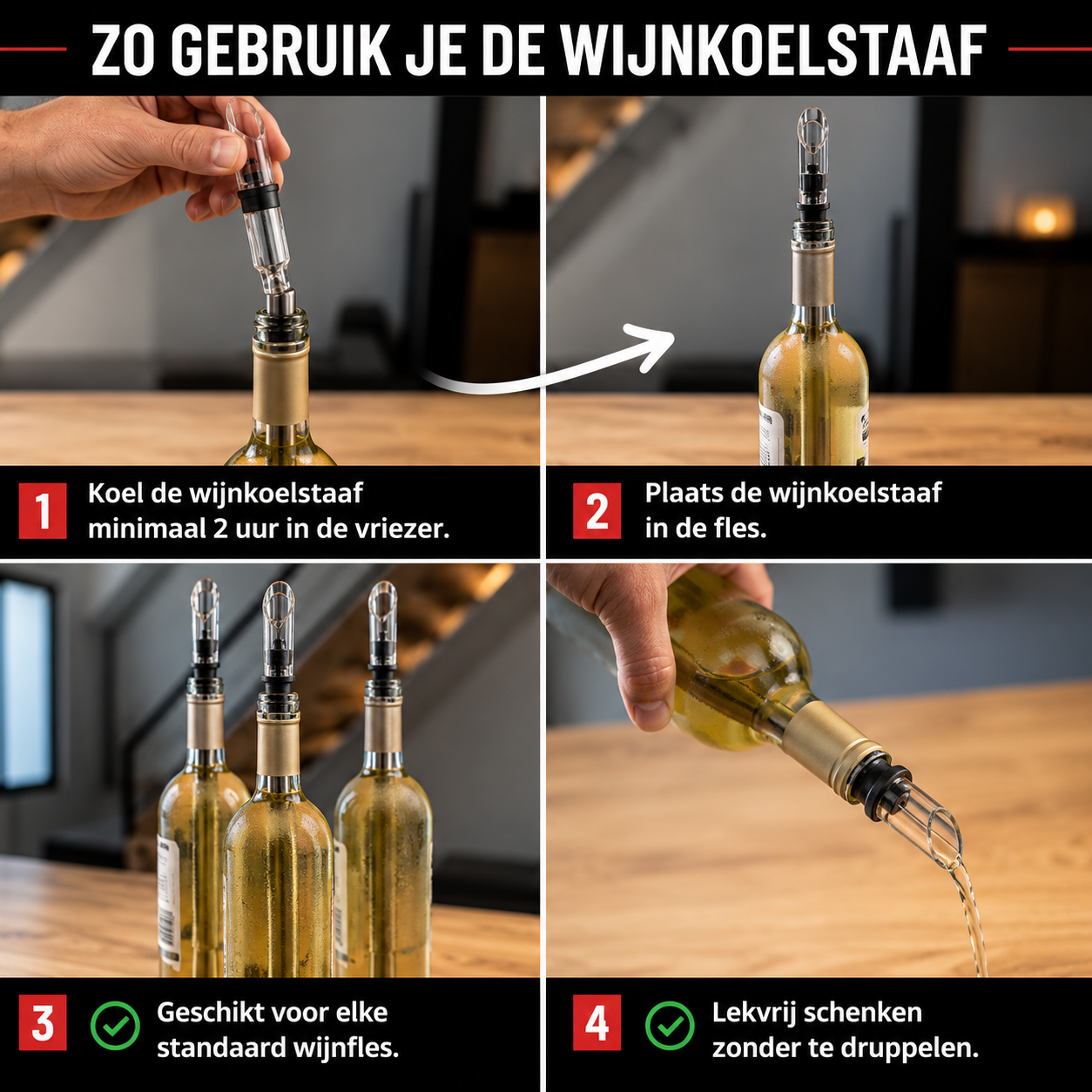 ChillStick™ | Je Laatste Glas Net Zo Koel Als Je Eerste