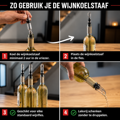 ChillStick™ | Je Laatste Glas Net Zo Koel Als Je Eerste