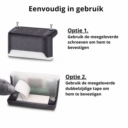 LumiStep™ | Verlicht Je Trap En Terras, Zonder Stroom Of Gedoe