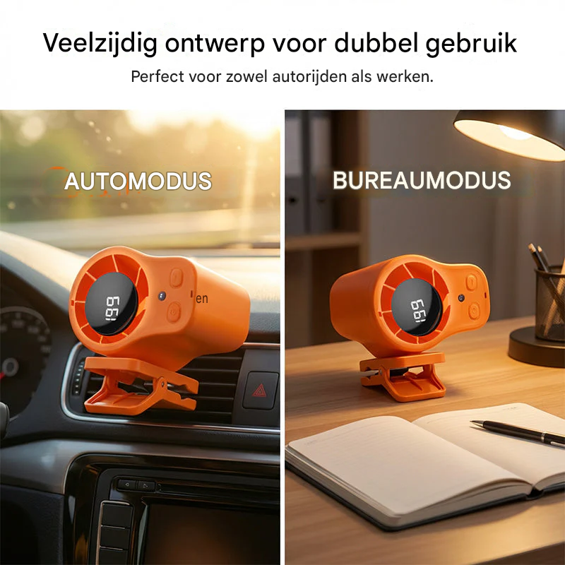 ClipAir™ – Gerichte verkoeling, handen vrij