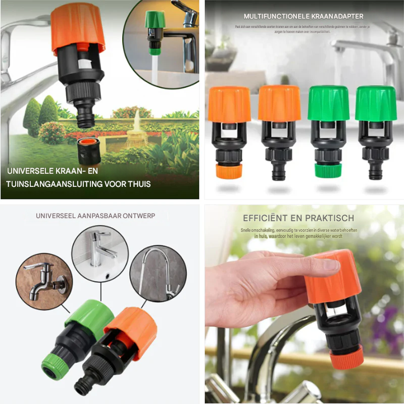 TapFlow™ | Sluit Een Tuinslang Aan Op Je Keukenkraan