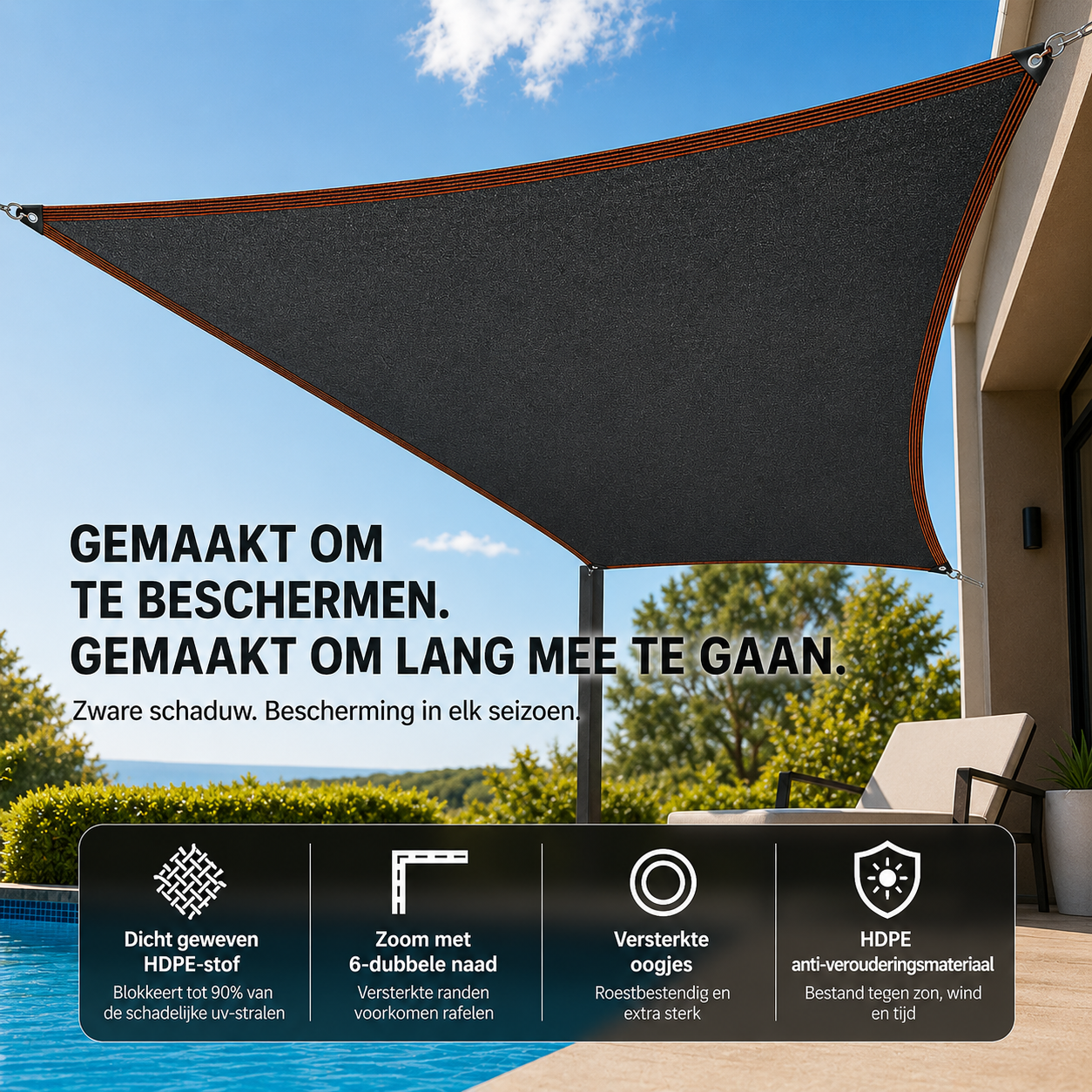 ShadeHaven™ | Maak Van Je Hete Terras Weer Een Plek Om Te Zijn