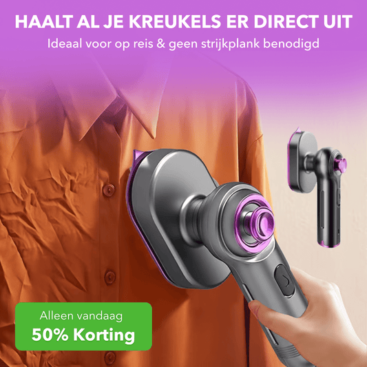QuickPress™ | In 5 Minuten Kreukvrij De Deur Uit