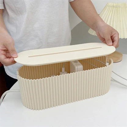 Nooit Meer Rommelige Kabels – Strakke Kabelbox