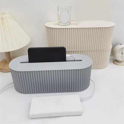Nooit Meer Rommelige Kabels – Strakke Kabelbox