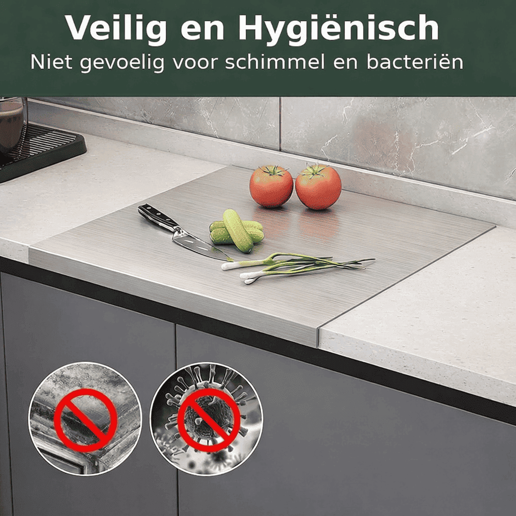 Altijd een schone snijplank – zonder geur, bacteriën of gedoe
