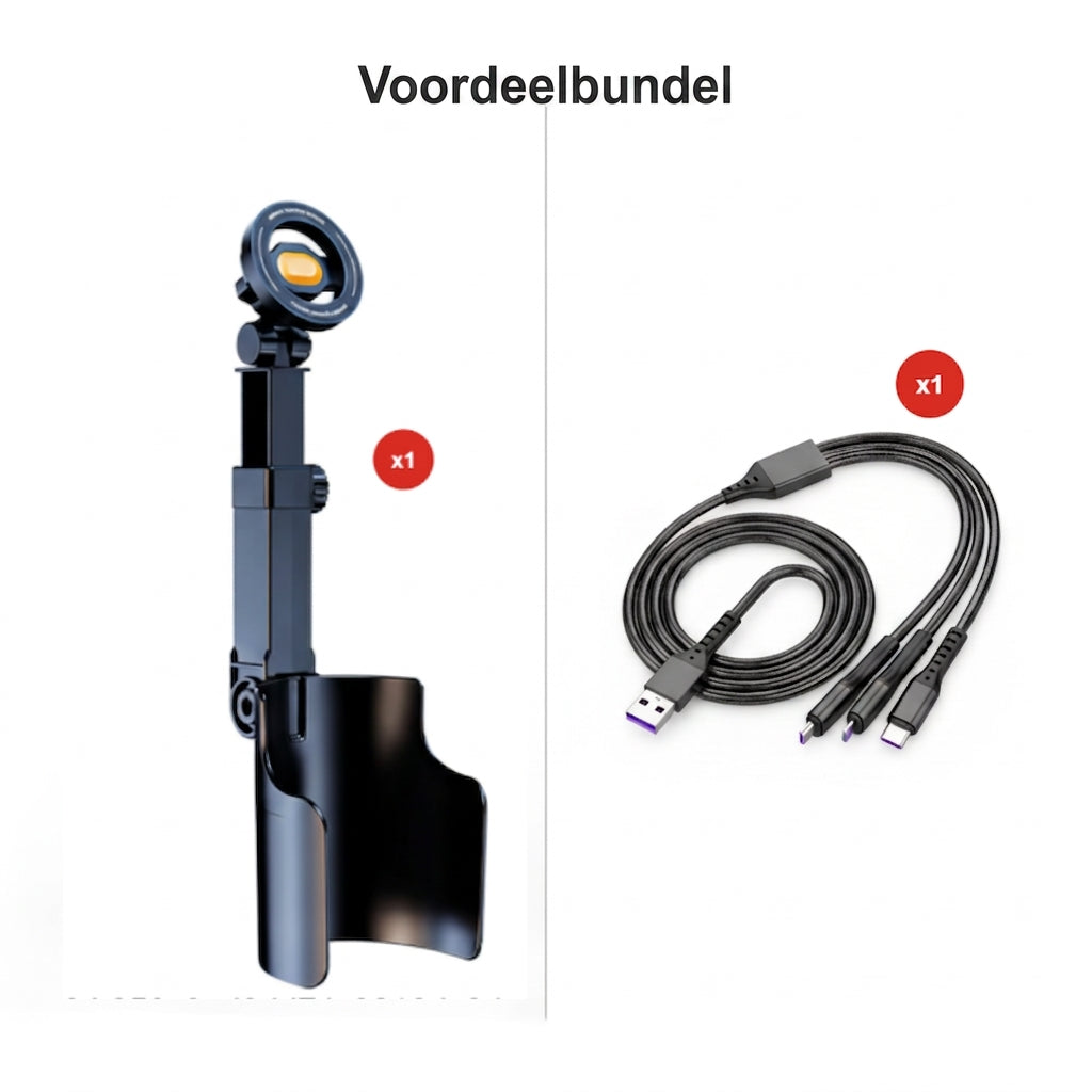 DriveSnap™ | Jouw telefoon rotsvast in de bekerhouder