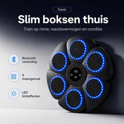 BoxBeat™ | Muziek Boksmachine — trainen dat als een spel voelt