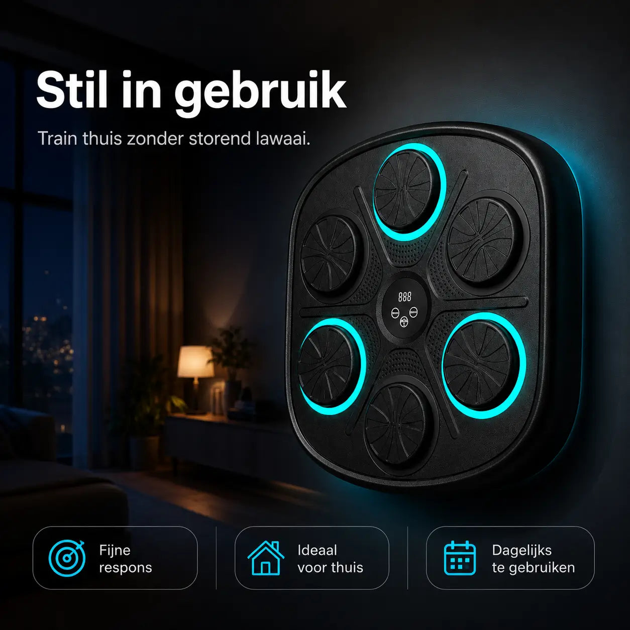 BoxBeat™ | Muziek Boksmachine — trainen dat als een spel voelt