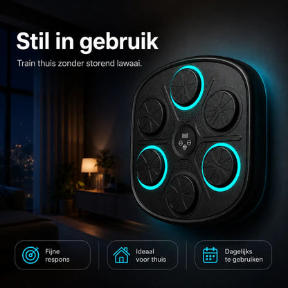 BoxBeat™ | Muziek Boksmachine — trainen dat als een spel voelt