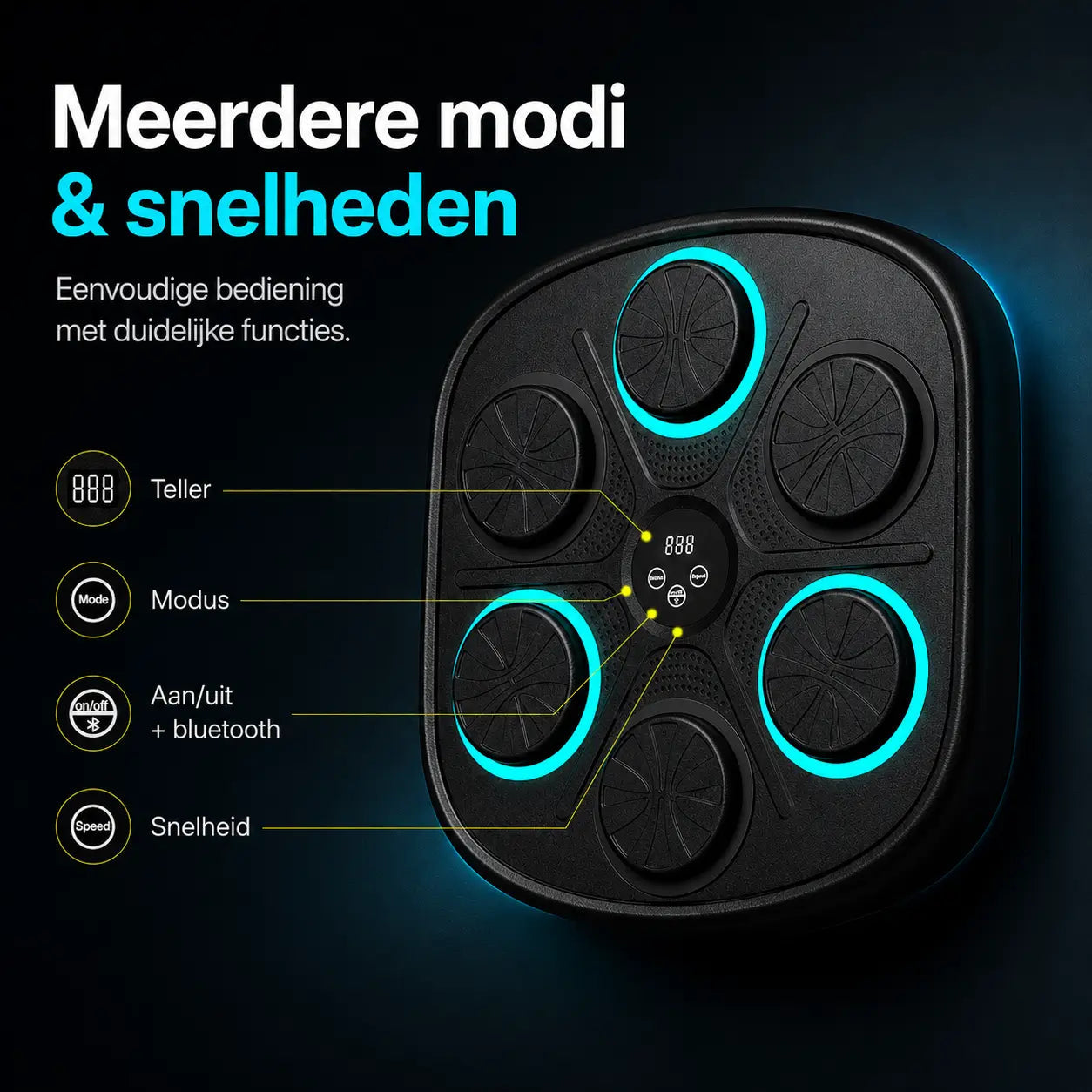 BoxBeat™ | Muziek Boksmachine — trainen dat als een spel voelt