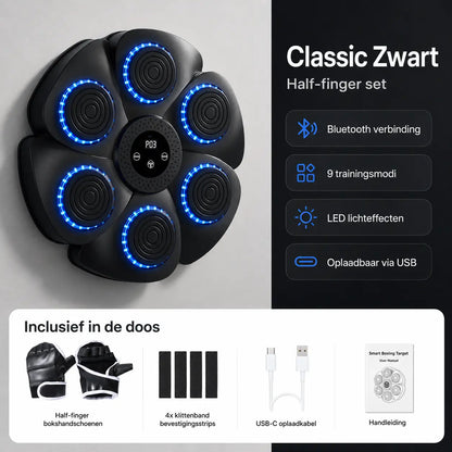 BoxBeat™ | Muziek Boksmachine — trainen dat als een spel voelt
