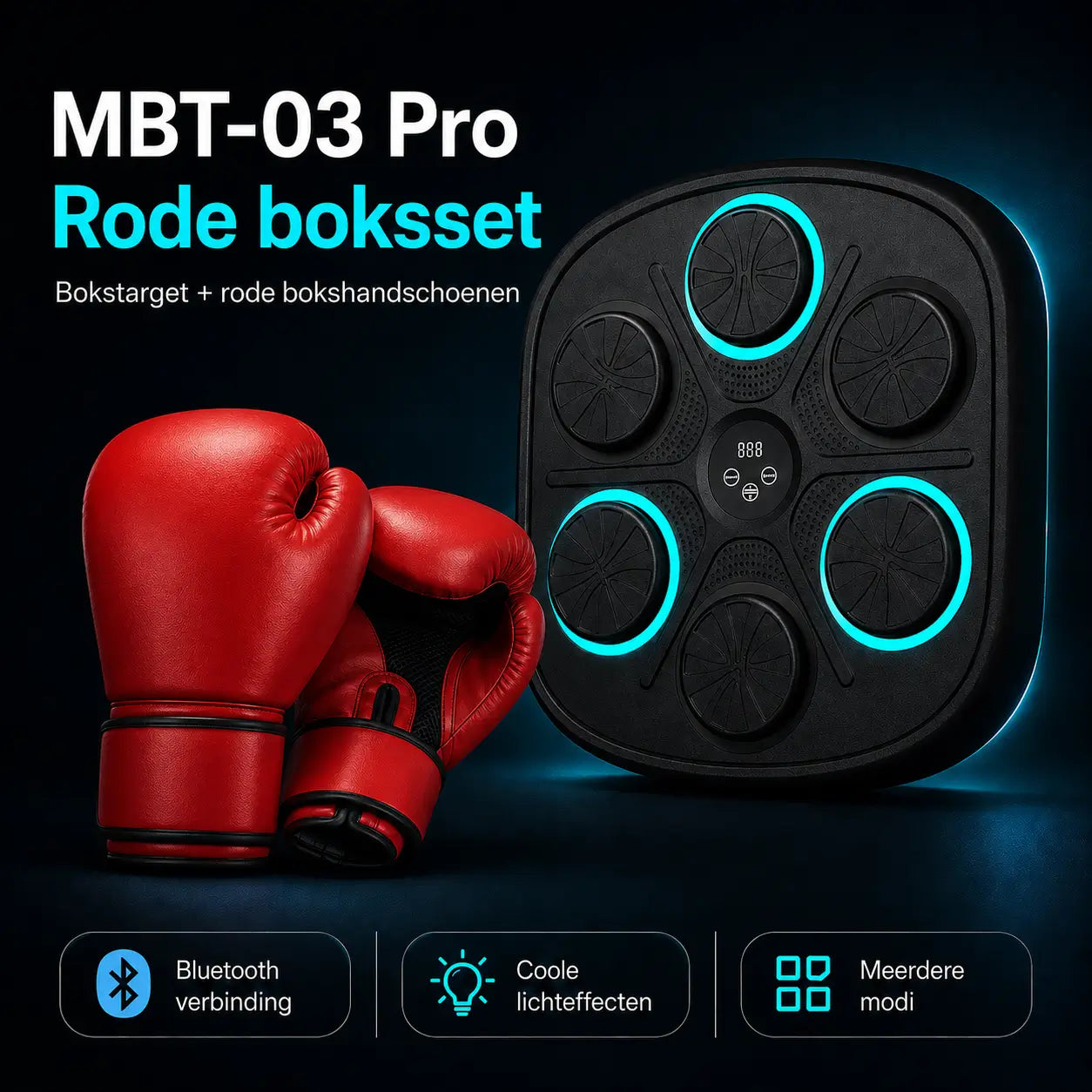 BoxBeat™ | Muziek Boksmachine — trainen dat als een spel voelt