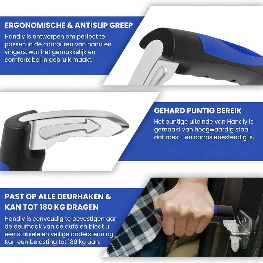 RiseGrip™ | Moeiteloos in en uit de auto