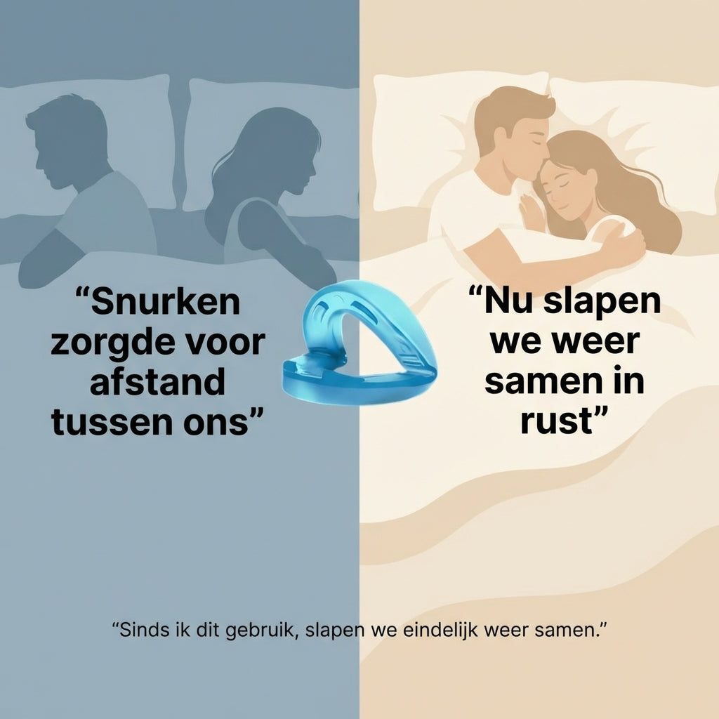 QuietRest™ Anti-Snurk Mondstuk