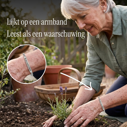 Bloedverdunner Armband | Laat je armband spreken als jij het niet kunt