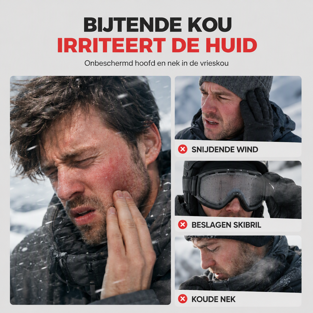 PolarHood™ Thermische Bivakmuts | Nooit meer een ijskoud gezicht