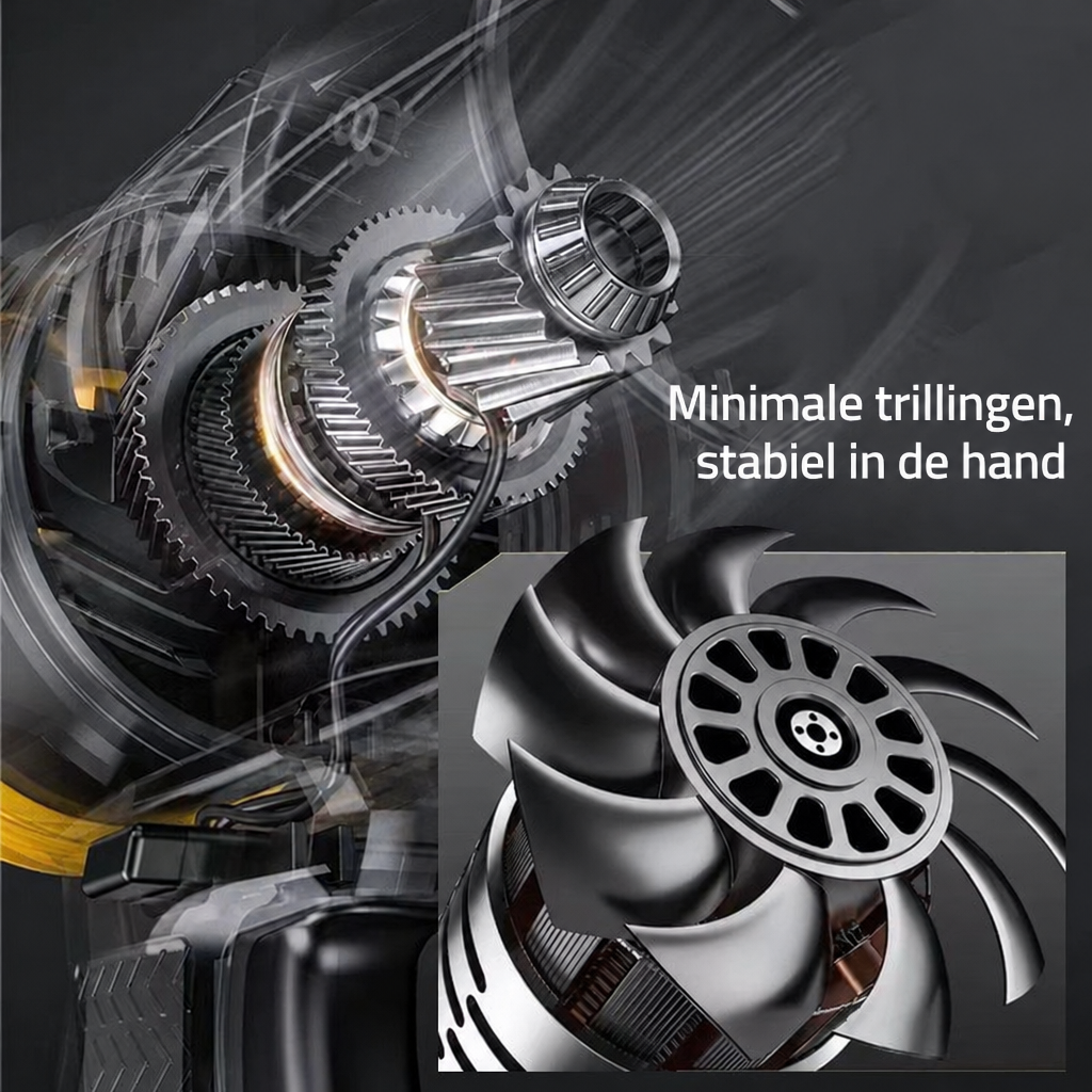 Motor met minimale trillingen