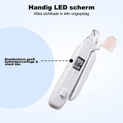 Nooit Meer Te Diep Knippen — Veilig Nagels Knippen met LED
