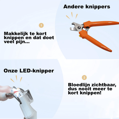Nooit Meer Te Diep Knippen — Veilig Nagels Knippen met LED